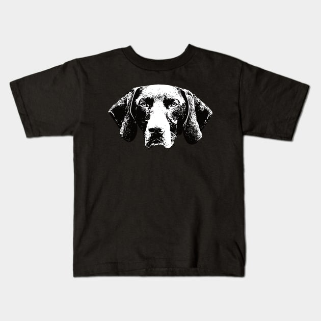 German Shorthaired Pointer  - GSP Christmas Gifts Kids T-Shirt by DoggyStyles